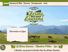 Tablet Screenshot of lourdes-chambres-hotes.com